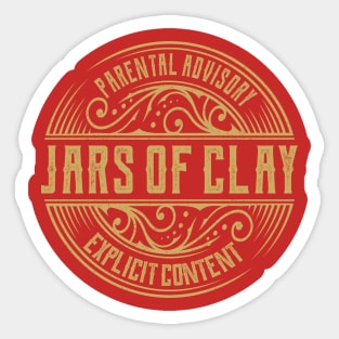 Jars of Clay Vintage Ornament Sticker